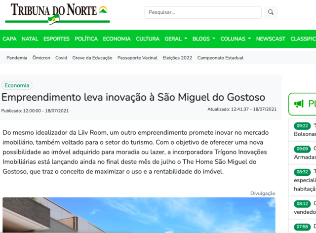 Empreendimento leva inovação à São Miguel do Gostoso